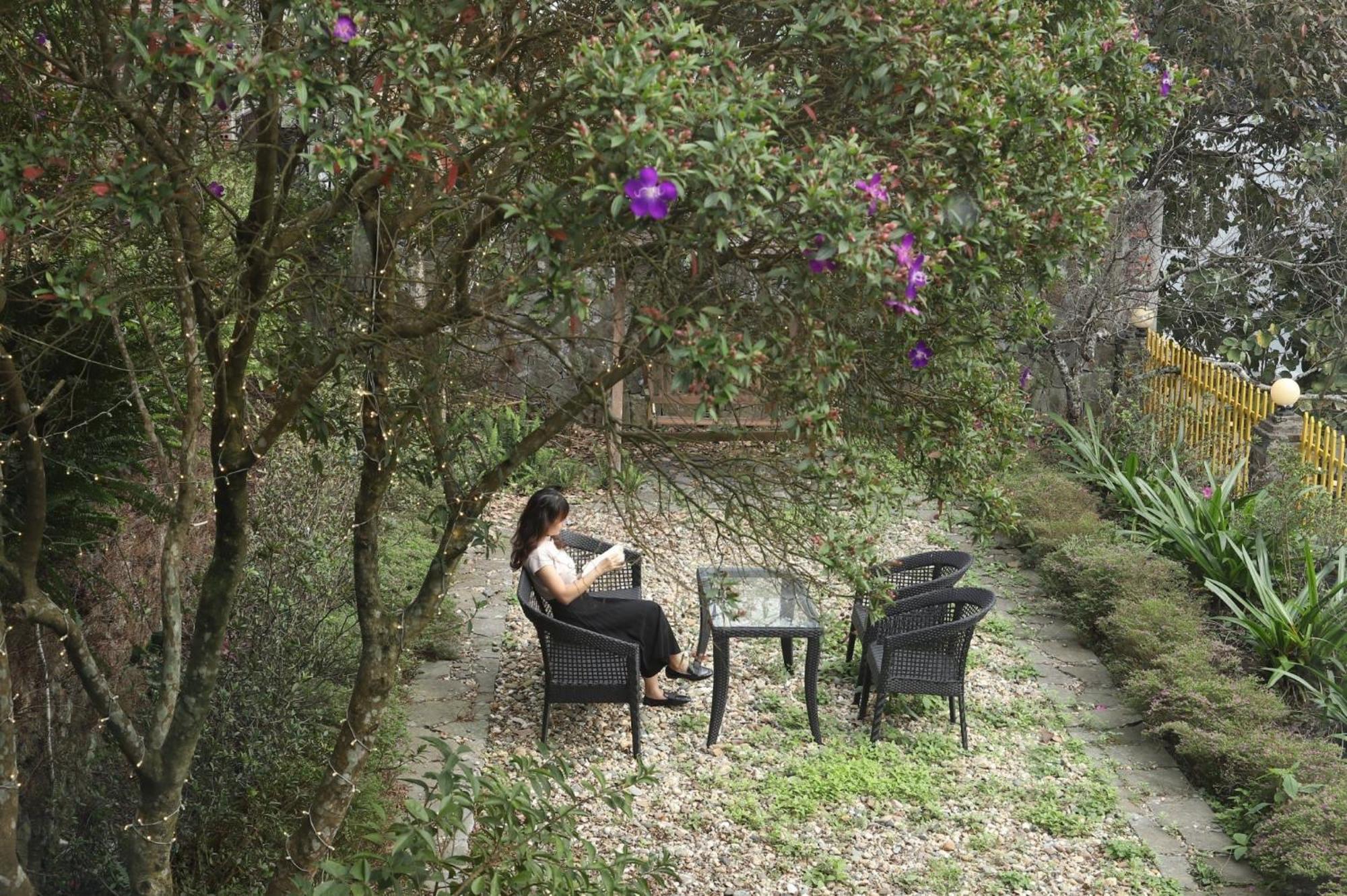 May Villa Tam Dao Hanoj Exteriér fotografie